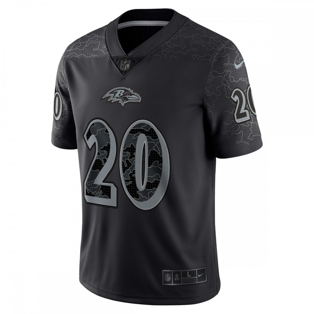 Ed Reed Baltimore Ravens Nike Retired Player RFLCTV Limited Jersey - Black-Profan Arena
